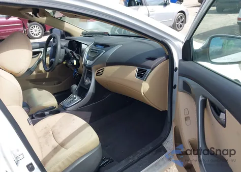 2012 Hyundai Elantra Gls z USA, uszkodzony, nr VIN 5NPDH4AE9CH150837